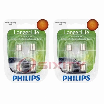 2 bombillas de lectura traseras Philips para Mercury Grand Marquis 1992-1997 nv Foto 1 de 4