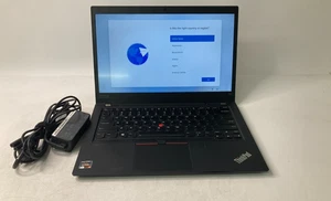 Lenovo ThinkPad T14 Gen1 con AMD Ryzen 5 PRO 2,1 GHz 16 GB Ram 256 SSD Win 11 - Imagen 1 de 17