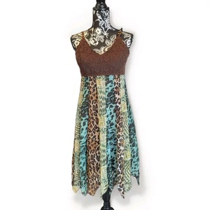 Y2K Studio 1940 Babydoll Kleid Häkel Taschentuch Waldfee Boho Gr. 6 Fest - Bild 1 von 10