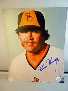 GOOSE GOSSAGE Autogramm San Diego Padres 8x10 Foto HOFer signiert schwarz gold COA - Bild 1 von 1
