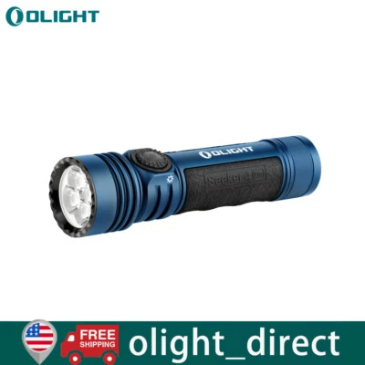OLIGHT Seeker 4 Pro 4600 Lumens Powerful LED Flashlights MCC or Type-C Charging