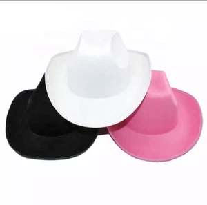 Plain Cowboy Hat, Western Bachelorette Party, Cowgirl Hat, Christmas Party - Picture 1 of 11