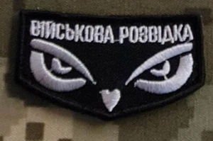 @ Patch Ukraine Army War 2022-2023-2024 Intelligence Owl #3 - Bild 1 von 1