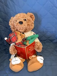 AVON TWAS THE NIGHT BEFORE CHRISTMAS STORY READING BEAR WITH SOUND WORKS 2006 - Picture 1 of 5