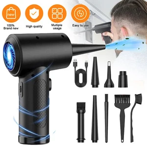 Elektrische Staubgebläse Air Duster 3-Gang Tastatur Reinigung Druckluftreiniger - Afbeelding 1 van 12