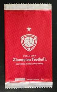 2004-05 Panini SEGA WCCF Intercontinental Clubs Version 1.0 sealed pack (1) card - Picture 1 of 3