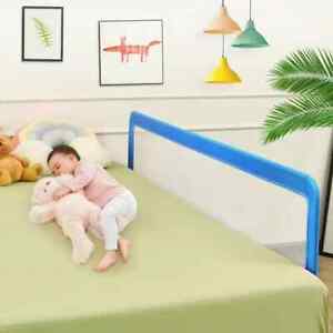 Babyjoy 71" Foldable Baby Bed Rail Guard Toddlers Swing DownSafety Bedrail