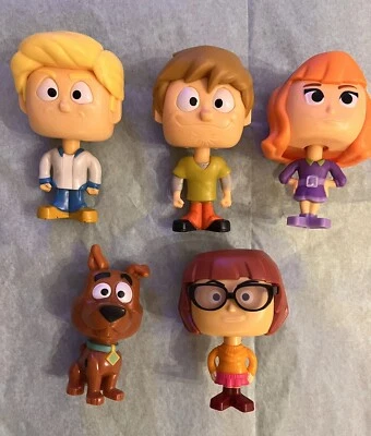 Lote de 5 juguetes Happy Meal de McDonald's Scooby-Doo! Colección completa de figuras Foto 1 de 4