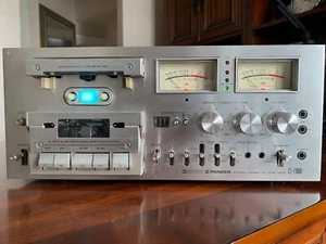 VINTAGE PIONEER CT-F1000 STEREO CASSETTE DECK for repair / parts - Picture 1 of 13