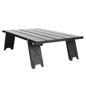 Mini Portable Aluminium Alloy Folding Table Outdoor Camping BBQ Picnic Table - Picture 1 of 12