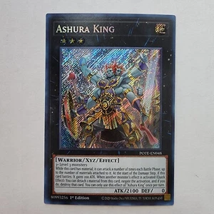 Ashura King - POTE-EN048 - Secret Rare - NM - 1st ed - Yugioh - Imagen 1 de 2