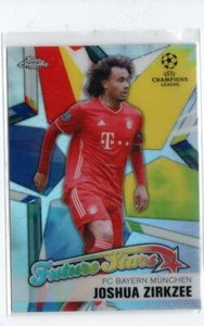 2020-21 Topps Chrome UEFA Champions League Joshua Zirkzee Future Stars FS-JZ - Picture 1 of 1