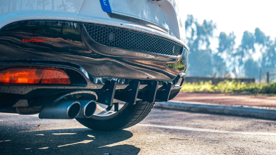 Diffusore Posteriore per Alfa Romeo Mito, alette diffusori 4 Pezzi - Image 1 of 4