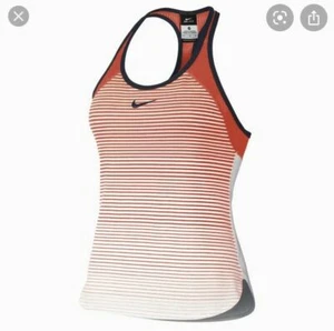 NWT Nike Women’s Court Premier Slam Breathe Tennis Tank Top Sz Small 728721 696 - Picture 1 of 4