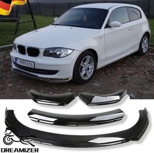 Spoilerschwert Frontspoiler Spoilerlippe Schwarz glänzend für 1er E81/E87 - Bild 1 von 12