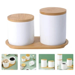 Sealed Jar Food Storage Canisters with Lids Container Kitchen Ceramic - Picture 1 of 12