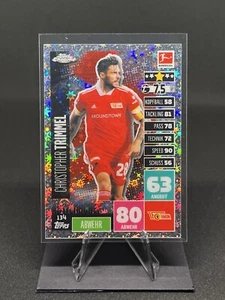 Tarjeta Christopher Trimmel 2020-21 Topps cromada partido Attax Bundesliga X-Fractor - Imagen 1 de 2