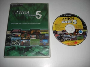 AMIGA CLASSIX 5 Pc Cd Rom über 200 komplette Amiga Spiele - Bild 1 von 2