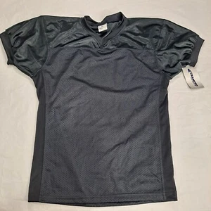 Champro Time Out Practice (Blank) Black Football Jersey Youth Large Kids Sports - Picture 1 of 14