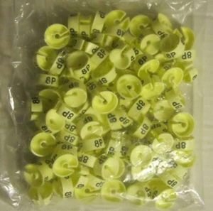 100 Clothing Clothes Hanger Size Markers size 8P - Picture 1 of 2