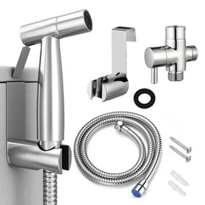 RENIST Spruzzatore Bidet Portatile per WC Controllo Pressione Acqua Regolabile - Foto 1 di 5