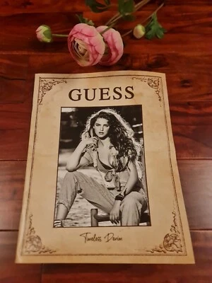 GUESS TIMELESS DENIM SPRING 2022 EXTRA LARGE CATALOGUE *BRAND NEW* ☆STUNNING☆  - Image 1 of 4