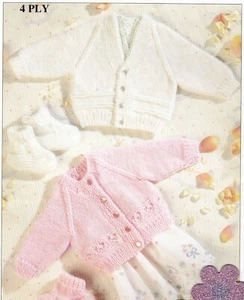 Cardigan Baby Toddler copy Pattern copy knitting pattern Premmie to 6 months - Picture 1 of 2
