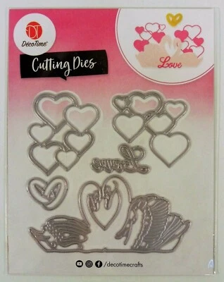 Deco Time® Schneideschablonen - EMBOSSING & DIECUTTING Love, Metall, Disa💕 - Bild 1 von 4