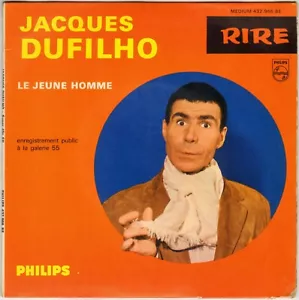 JACQUES DUFILHO "LE JEUNE HOMME" EP 1963 PHILIPS 432.966 - Bild 1 von 2
