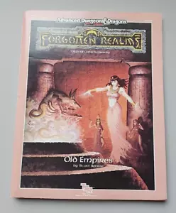 AD&D Old Empires Map Adventure Module Forgotten Realms 9274 Dungeons & Dragons - Picture 1 of 8