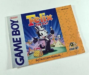 Felix The Cat | Nintendo Gameboy, 1993 | Manual Only | Rare Vintage - Picture 1 of 2