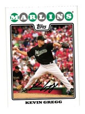 2008 Topps #16 Kevin Gregg Florida Marlins
