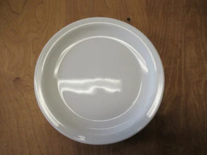 Arcoroc France WHITE Narrow Rim Dinner Plate 10 1/8" 1 ea 4 available - Picture 1 of 3