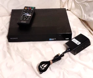 Sony BDP-S3500 Blu-Ray & DVD Player HD Streaming Wi-Fi AC Cord & Remote Works - Picture 1 of 6