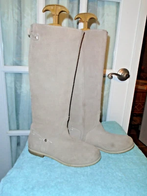 Botas hasta la rodilla de gamuza tostada Reef High Desert para mujer talla 7,5 M  Foto 1 de 4