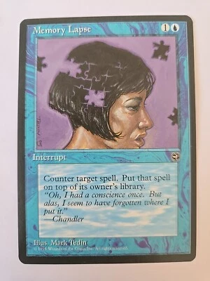 MTG Memory Lapse ** Homelands ** English 1995 - Image 1 of 2