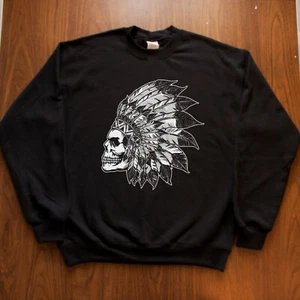 Indianer Goth Fantasy Punk Sweatshirt von Mike Vivisector - Bild 1 von 1