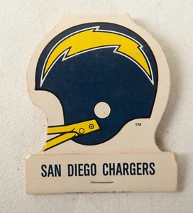 San Diego Chargers (B9C/JSF6) 1982 Schedul Match Pack  Casa Machado NFL Bolts - Picture 1 of 3