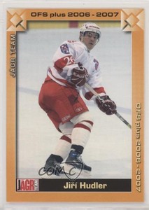 2006-07 OFS Plus ELH Czech Extraliga Jagr Team Jiri Hudler #JT23