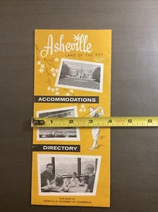 Vintage Asheville Unterkünfte Verzeichnis Broschüre in Asheville, NC B46 - Bild 1 von 20