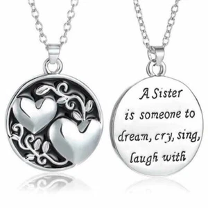 Stunning Sister Necklace Pendant Boho Jewellery Gift Sister Daughter A207 - Bild 1 von 6