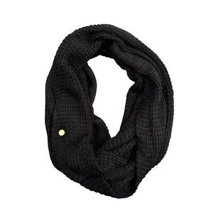 BCBGeneration Infinity Knitted Scarf in Black - Picture 1 of 2