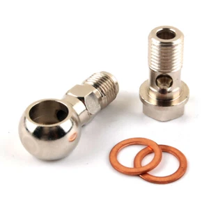 Steel 6AN Turbo Water Bolt kit For Garrett T25 T28 GT25R GT28R GT30R KKK K03 K04 - Picture 1 of 5