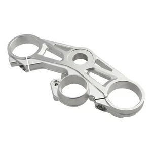 Silver Upper Fork Cross Brace Triple Top Clamp Fit For BMW S1000RR 2015-2019 US - Picture 1 of 7