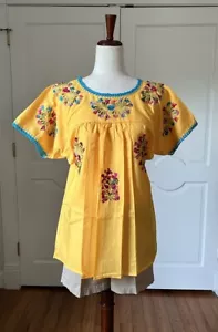 Sandra Blouse From San Antonino Oaxaca Mexico. - Picture 1 of 6