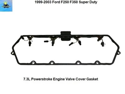 1826703C1 99 00 01 02 03 Ford F250 F350 7.3L Diesel Engine Valve Cover Gasket - Image 1 of 4