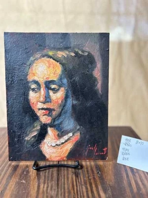 Original Oil Painting on canvas Signed Artwork 8" x 10" - Image 1 of 3