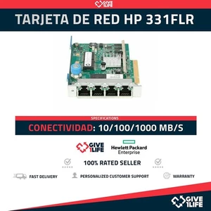 HP 4x1GB LAN 331FLR 10/100/1000MB/s RJ45 - Picture 1 of 6