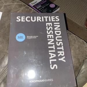 Knopman Marks SIE Exam Manual, 4th Edition NEW Sealed - Picture 1 of 2