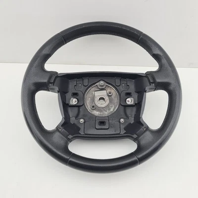 Ford Falcon BA BF Leather Steering Wheel 10/02-09/10 Black See Photos - Image 1 of 4
